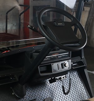 Xe điện cứu hỏa 2 chỗ EAGLE EG2048F trang bị hệ thống chữa cháy chuyên dụng, cơ động, thân thiện môi trường