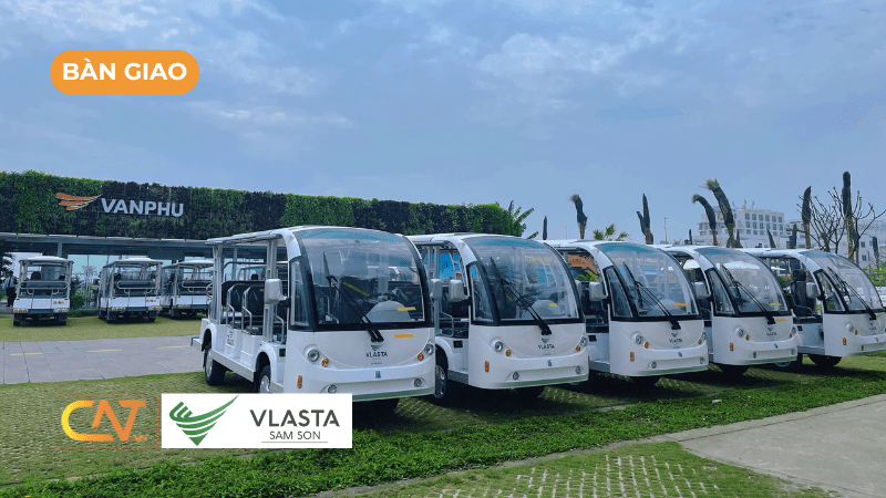 Bàn Giao Xe Điện 14 Chỗ DỰ ÁN VLASTA SẦM SƠN – THANH HÓA