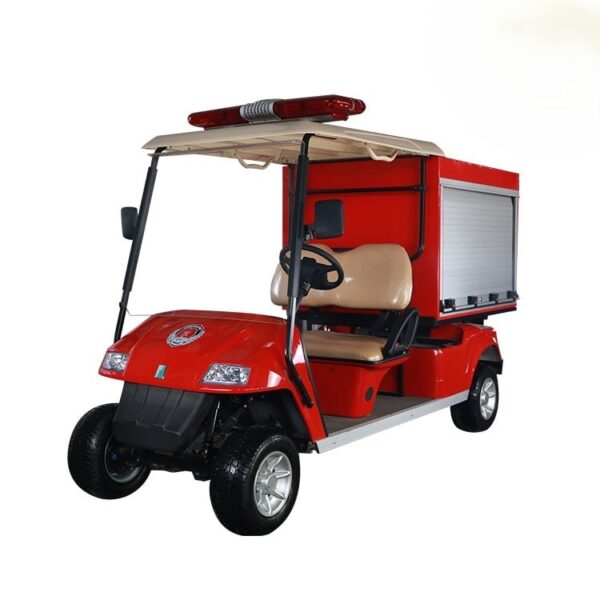 Xe điện cứu hỏa 2 chỗ EAGLE EG2048F trang bị hệ thống chữa cháy chuyên dụng, cơ động, thân thiện môi trường