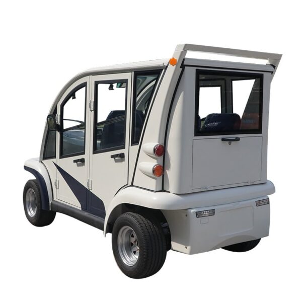 Xe điện tuần tra 4 chỗ cabin kín EAGLE EG6043KF với thiết kế an toàn, hiện đại và tiết kiệm năng lượng