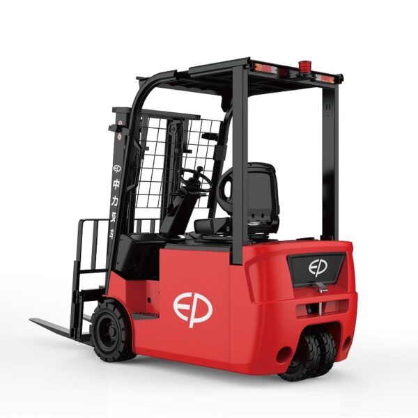 Xe nâng điện 3 bánh kho lạnh EP CPD20TV8 2 tấn, ắc quy 48V Lead-Acid, chuyên dụng cho kho đông lạnh -30 độ C.