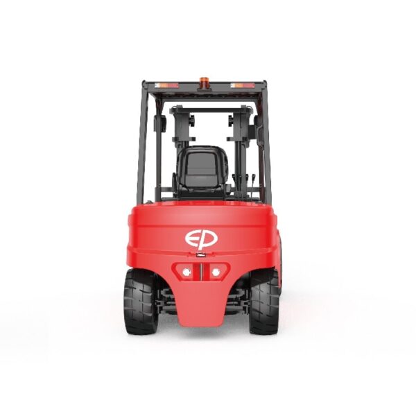 Xe nâng điện ngồi lái EP CPD50L1 5 tấn, 80V Li-Ion, với thiết kế khung bảo vệ h6=2250mm chuyên dụng để chui lọt container
